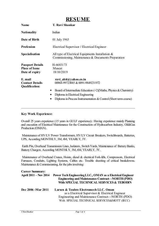 Dating of earth resume